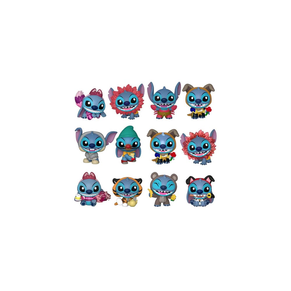 Disney Mystery Minis Minifiguren 5 cm Stitch in Costume Display (12)