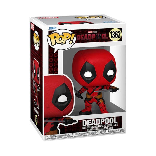 Deadpool & Wolverine POP! Marvel Vinyl Figur Deadpool 9 cm