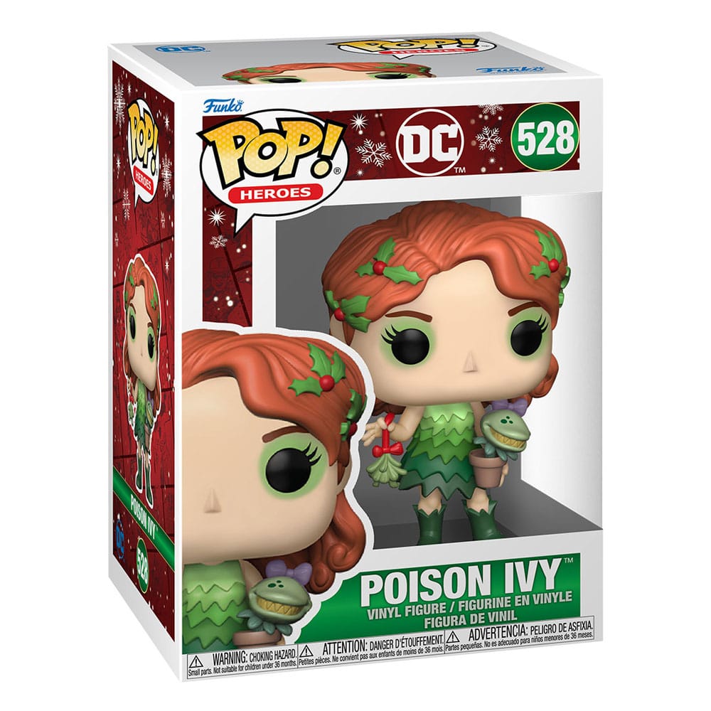 DC Comics POP! Heroes Vinyl Figur Holiday '24- Poison Ivy 9 cm