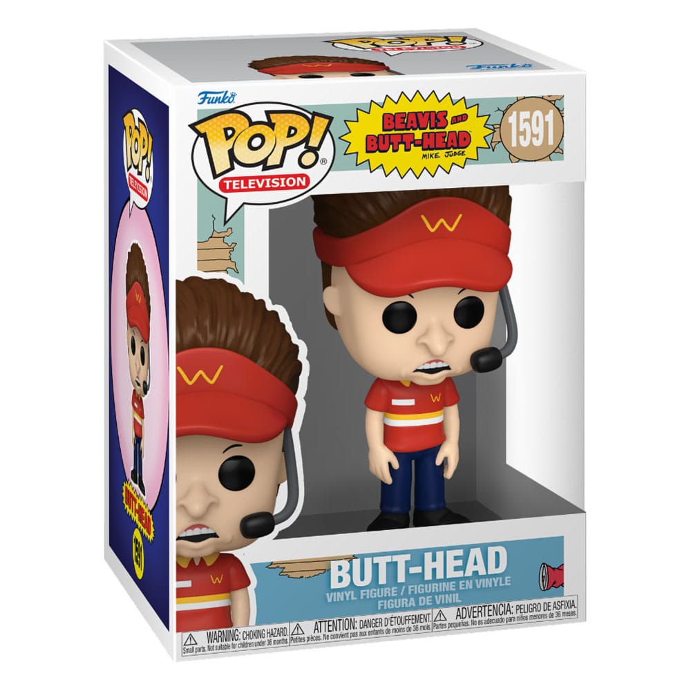 Beavis and Butthead POP! TV Vinyl Figur Butt-head 9 cm