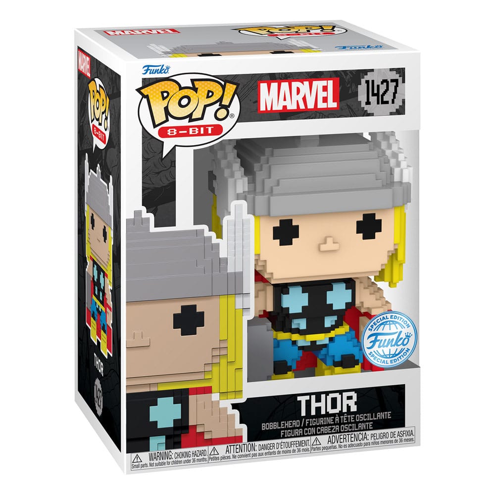 Marvel POP! 8-Bit Vinyl Figur Thor 9 cm