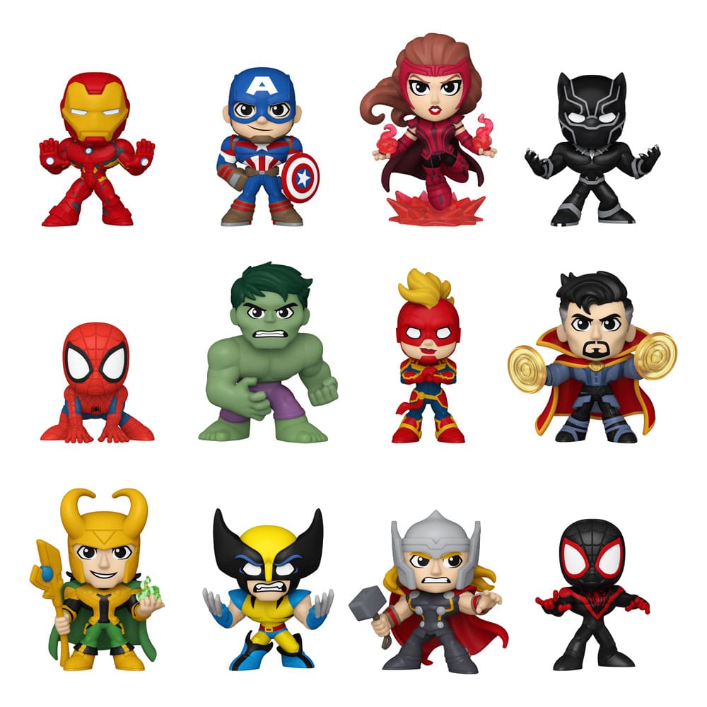 Marvel Mystery Minis Minifiguren New Classics 5 cm Display (12)
