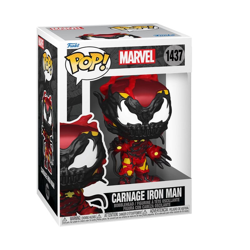 Marvel POP! Vinyl Figur Carnageized - Iron Man 9 cm