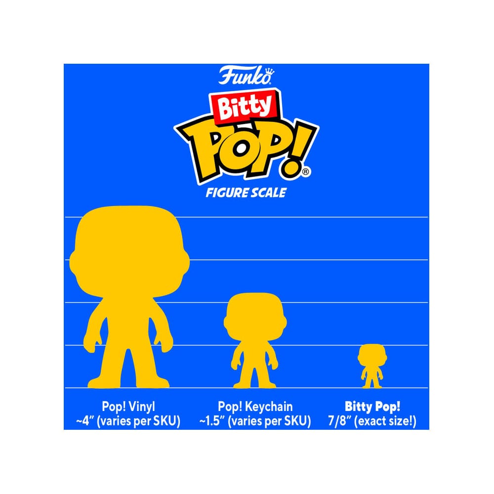 Harry Potter und der Feuerkelch Bitty POP! Vinyl Figuren 4er-Pack Ron 2,5 cm