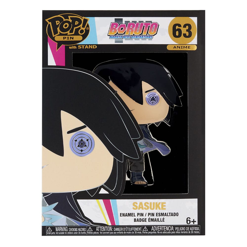 Boruto: Naruto Next Generations Loungefly POP! Pin Ansteck-Pin Sasuke 10 cm