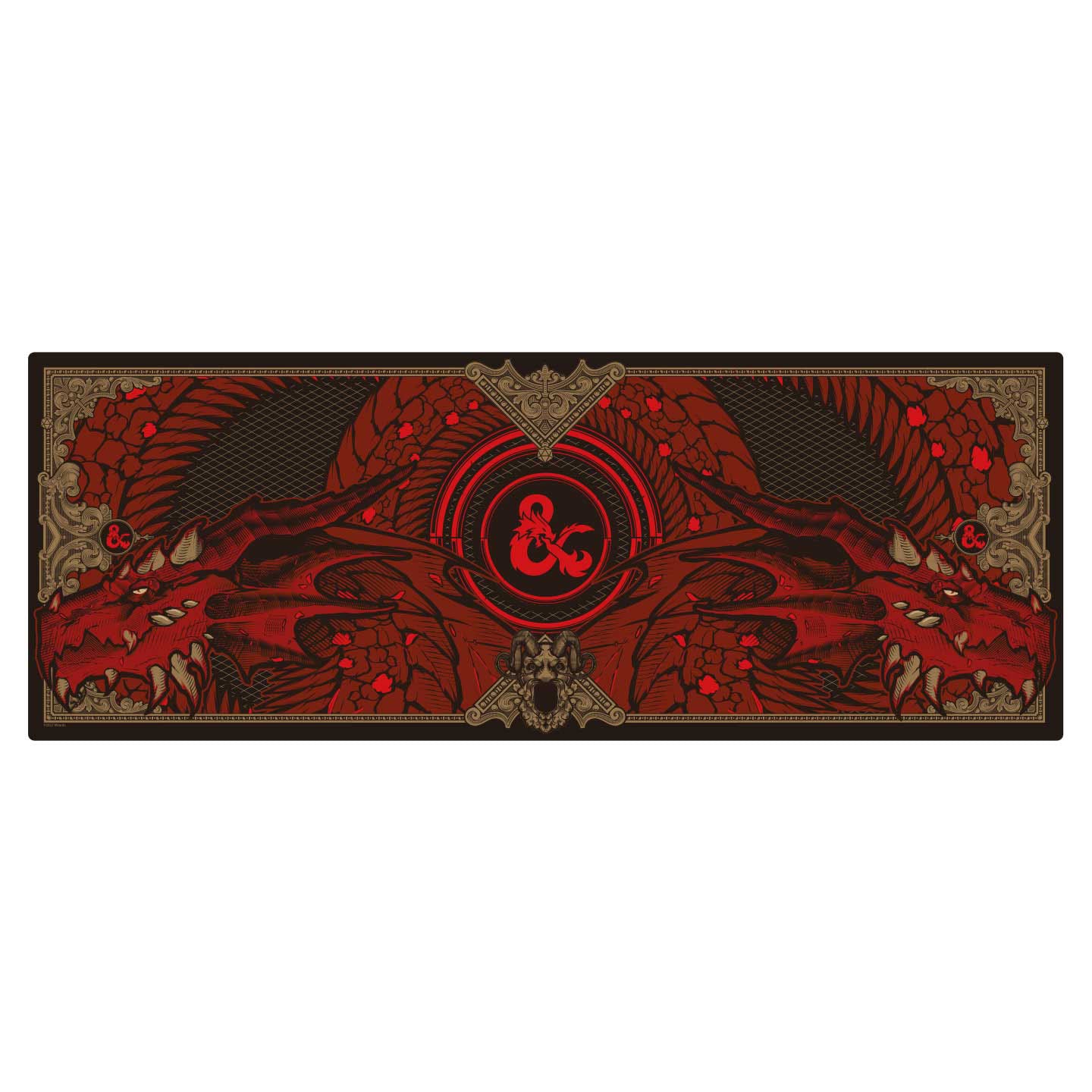 Dungeons & Dragons Schreibtischunterlage & Untersetzer Set Graphic
