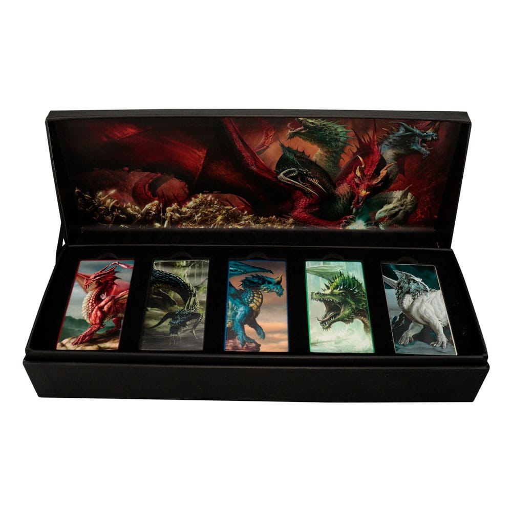 Dungeons & Dragons Metallbarren 5er-Set Chromatic Dragons Ingot