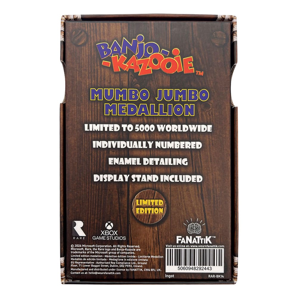 Banjo-Kazooie Medaille Mumbo Jumbo Limited Edition