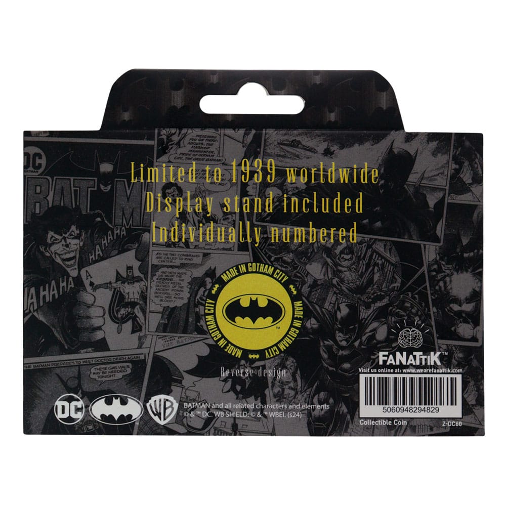 DC Comics Sammelmünze Batman 85th Anniversary Limited Edition