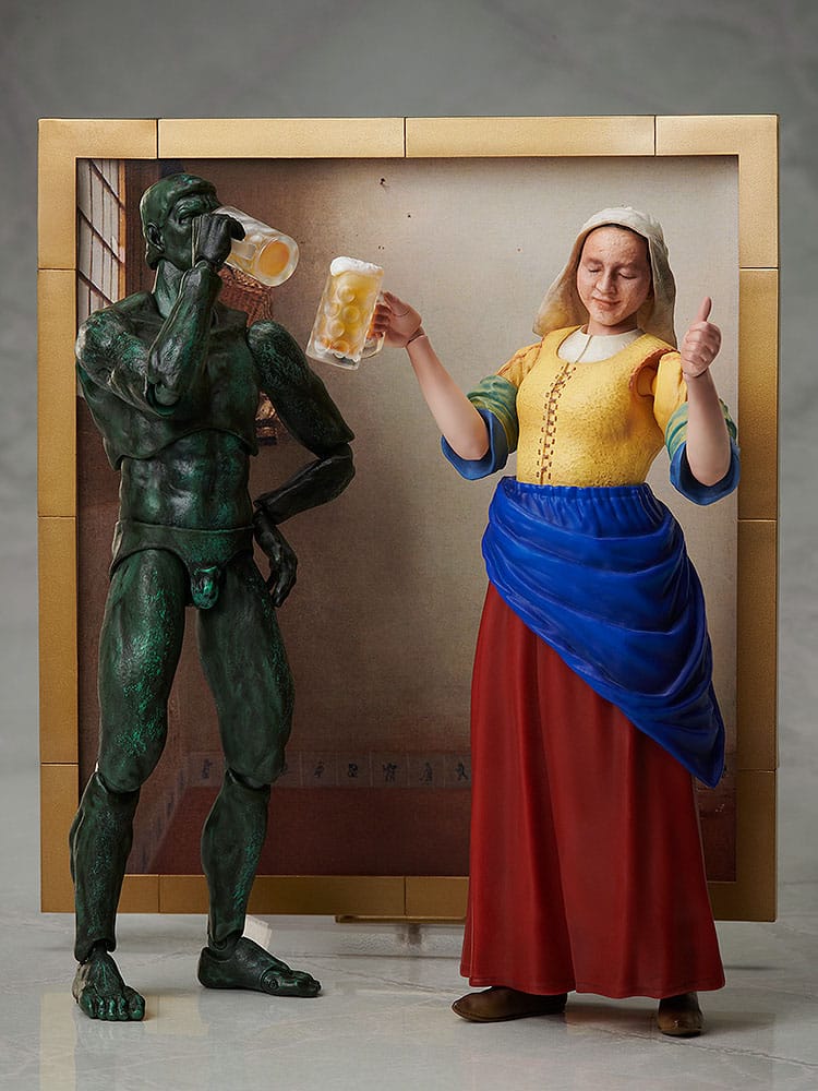 The Table Museum Figma Actionfigur The Milkmaid by Vermeer 14 cm