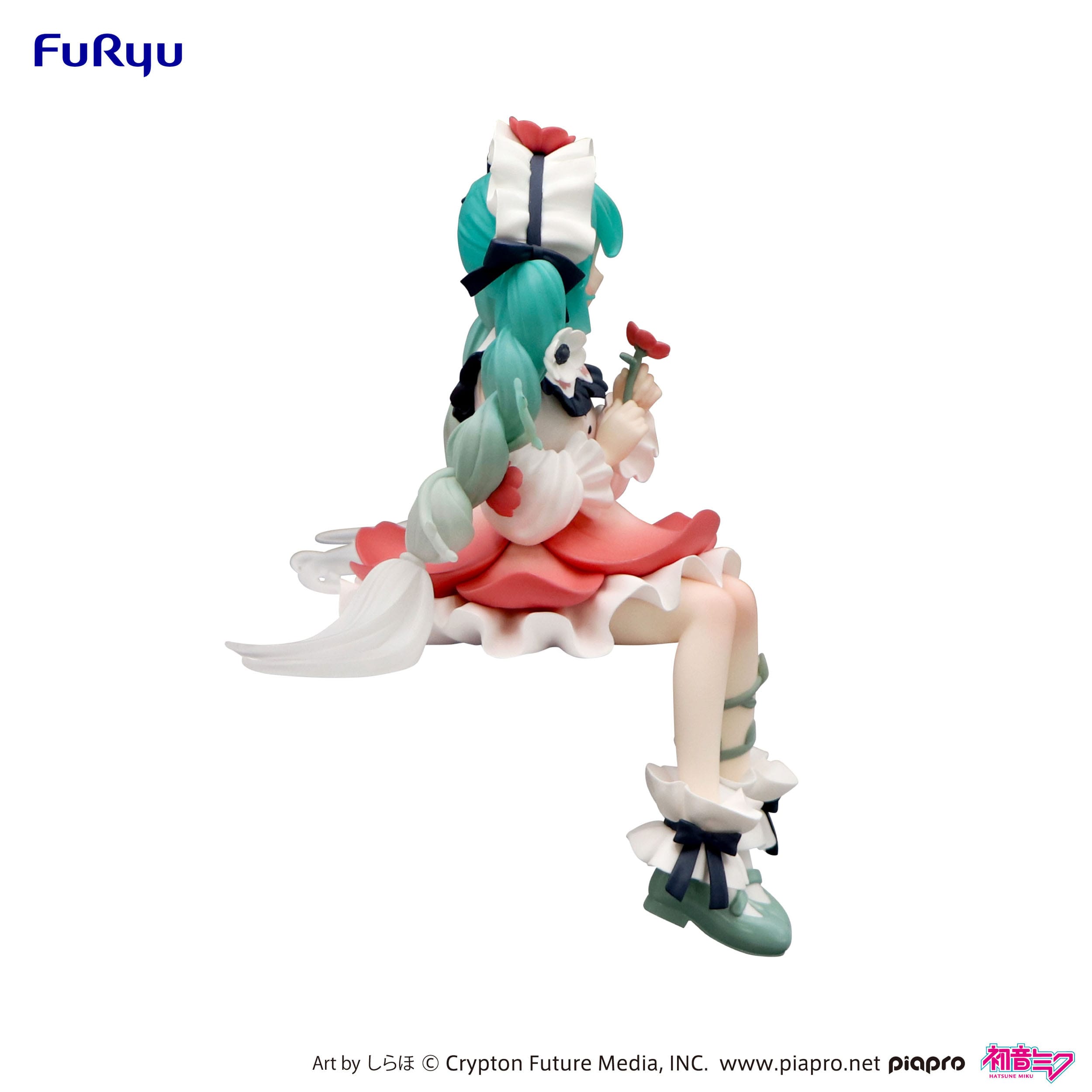 Hatsune Miku Noodle Stopper PVC Statue Hatsune Miku Flower Fairy Anemone 14 cm    