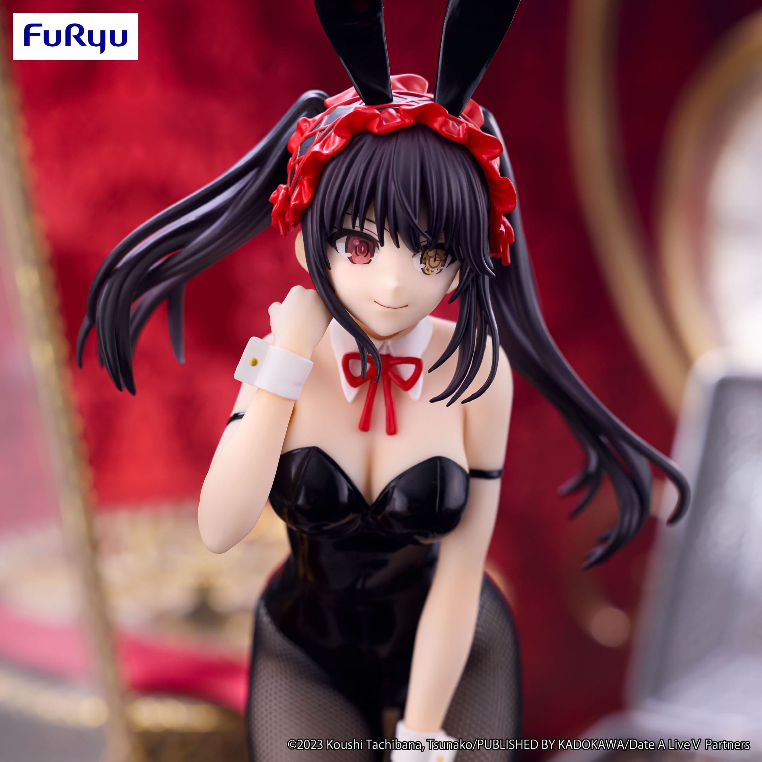 Date A Live V BiCute Bunnies PVC Statue Kurumi Tokisaki Black Color Ver. 29 cm 