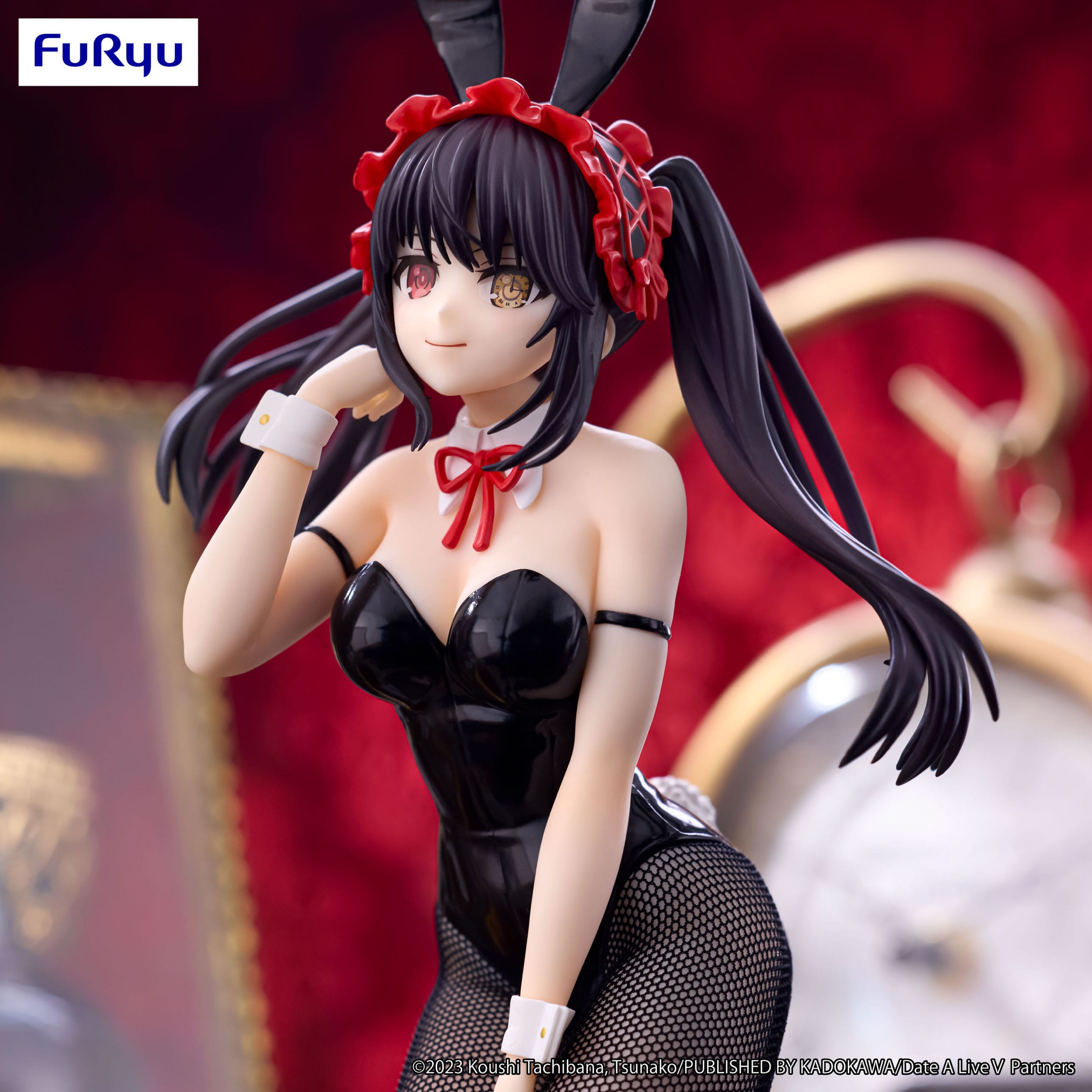 Date A Live V BiCute Bunnies PVC Statue Kurumi Tokisaki Black Color Ver. 29 cm 