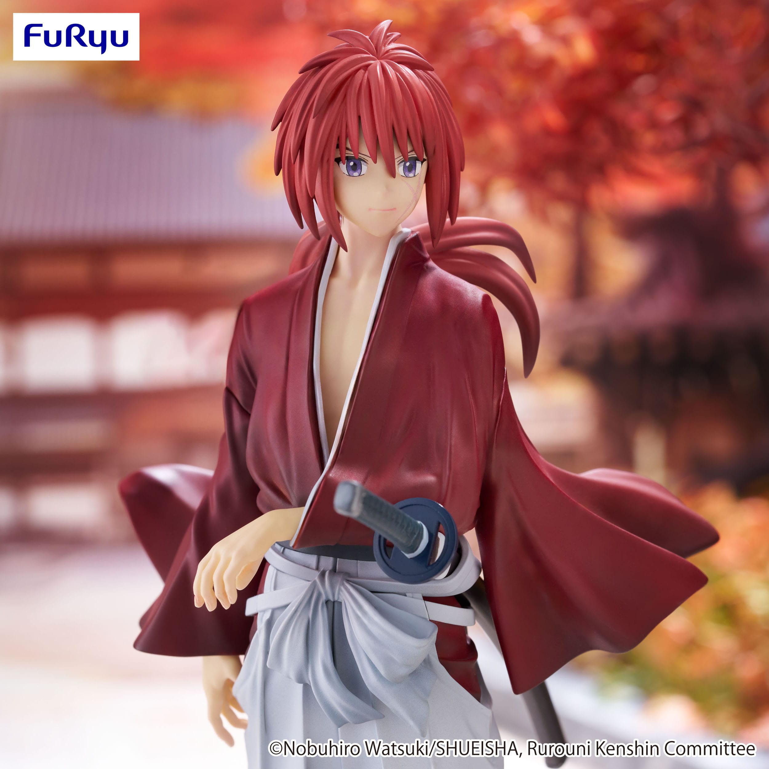 Rurouni Kenshin: Meiji Kenkaku Romantan Trio-Try-iT PVC Statue Kenshin Himura 19 cm   