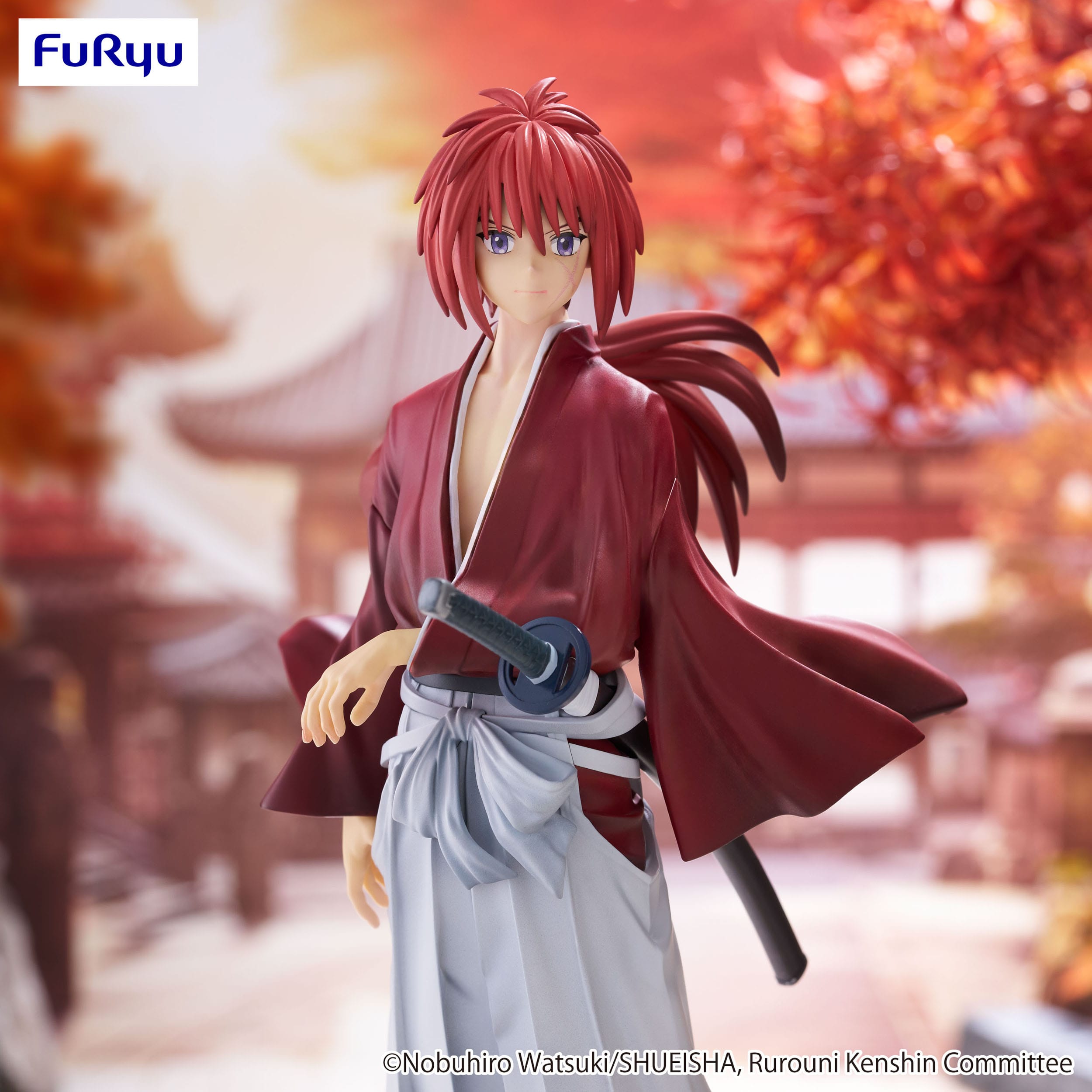 Rurouni Kenshin: Meiji Kenkaku Romantan Trio-Try-iT PVC Statue Kenshin Himura 19 cm   