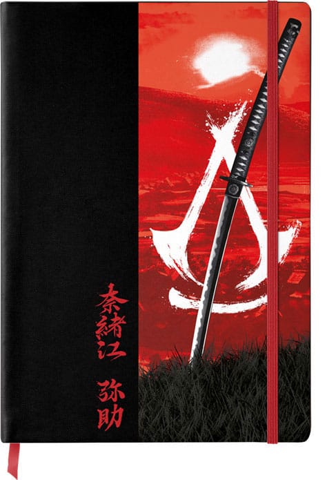 Assassin´s Creed Shadows Notizbuch A5 Katana Sun  