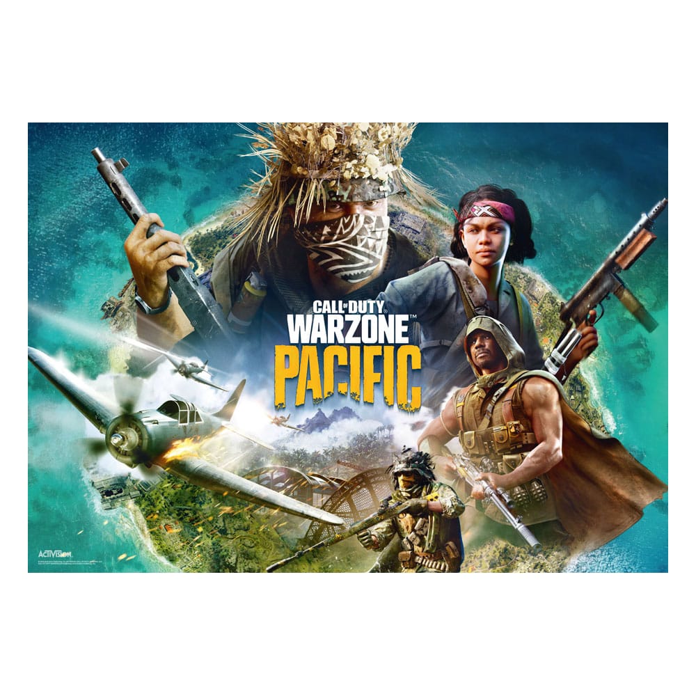 Call of Duty Gaming Puzzle Warzone Pacific (1000 Teile)