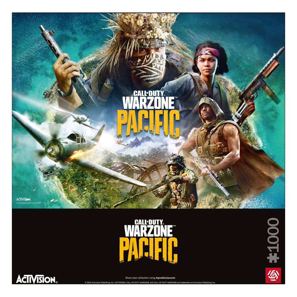 Call of Duty Gaming Puzzle Warzone Pacific (1000 Teile)