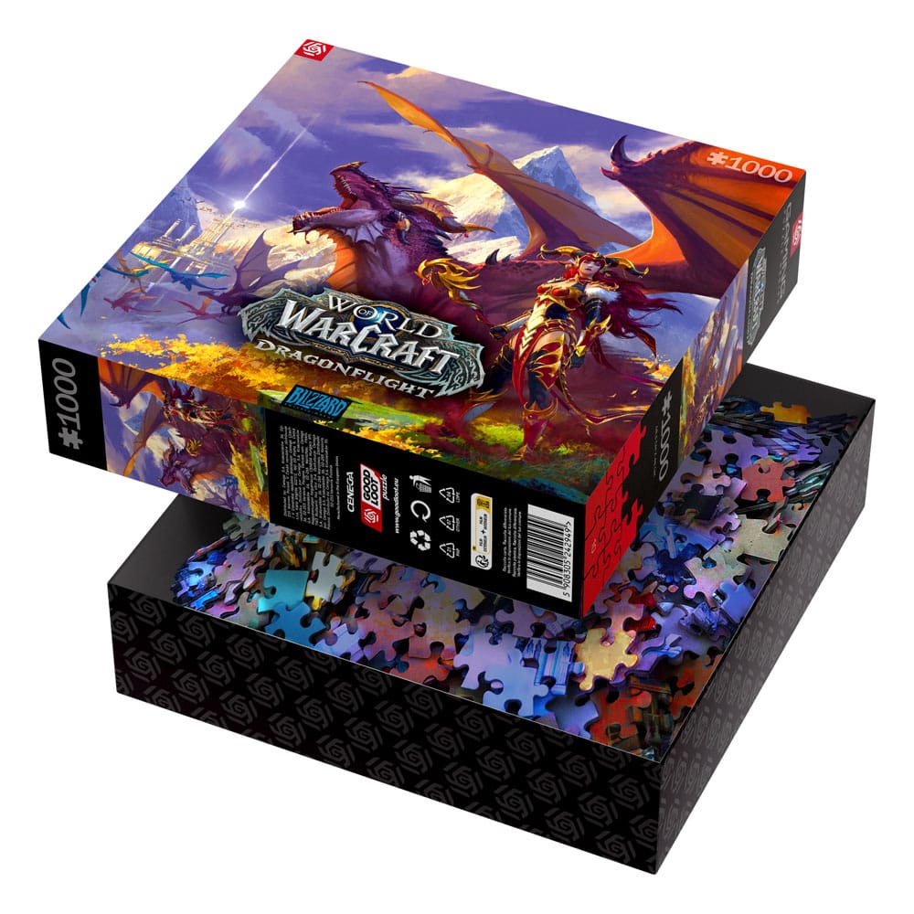 World of Warcraft Gaming Puzzle Dragonflight Alexstrasza (1000 Teile)