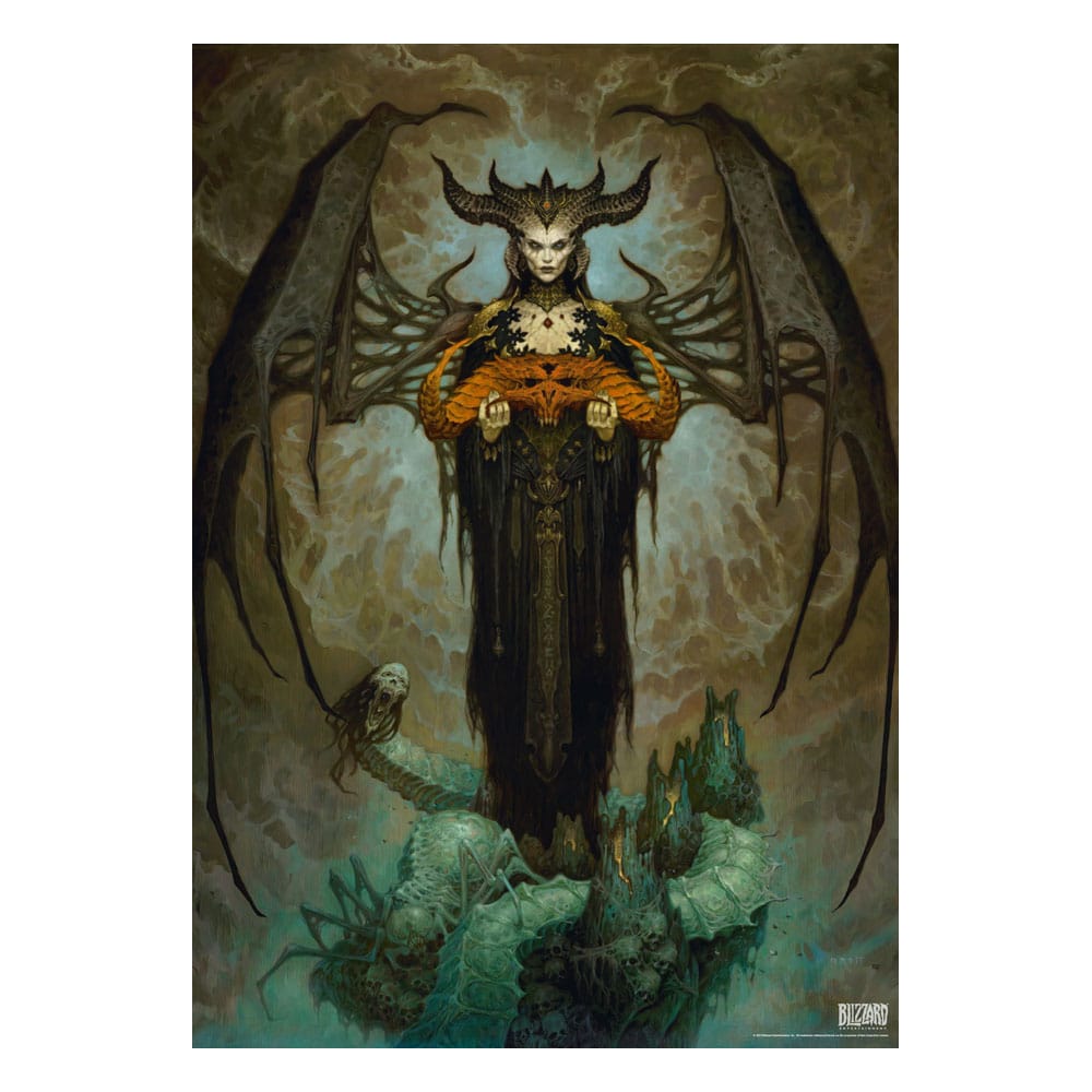 Diablo IV Gaming Puzzle Lilith (1000 Teile)