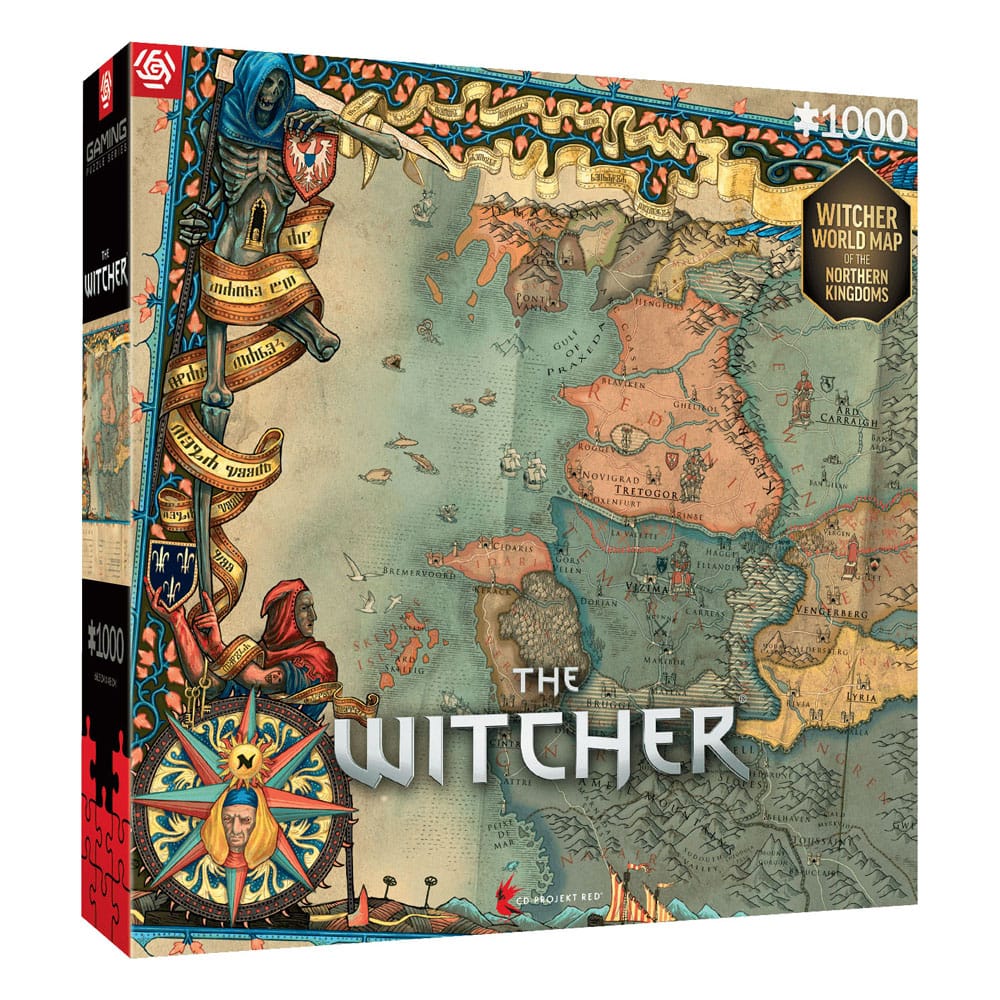 The Witcher 3 Gaming Puzzle The Northern Kingdoms (1000 Teile)