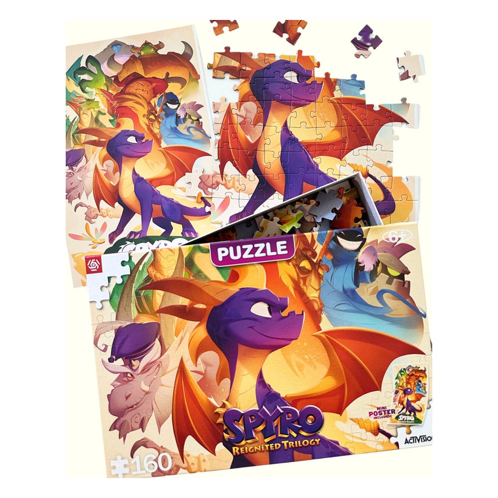 Spyro Reignited Trilogy Kids Puzzle Heroes (160 Teile)