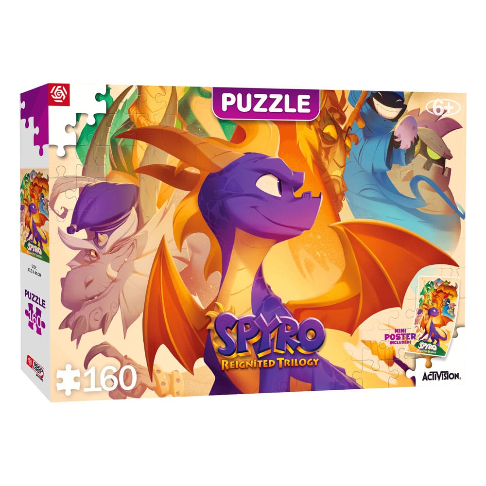 Spyro Reignited Trilogy Kids Puzzle Heroes (160 Teile)