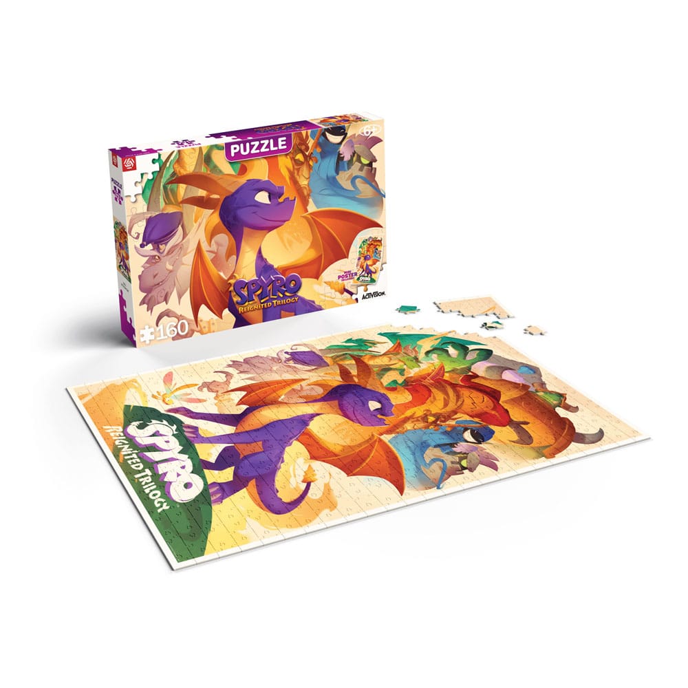Spyro Reignited Trilogy Kids Puzzle Heroes (160 Teile)