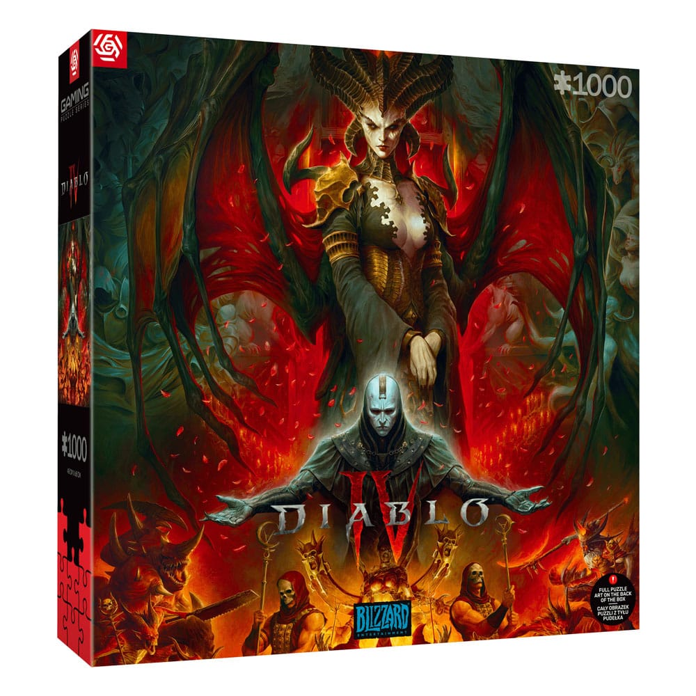 Diablo IV Gaming Puzzle Lilith Composition (1000 Teile)