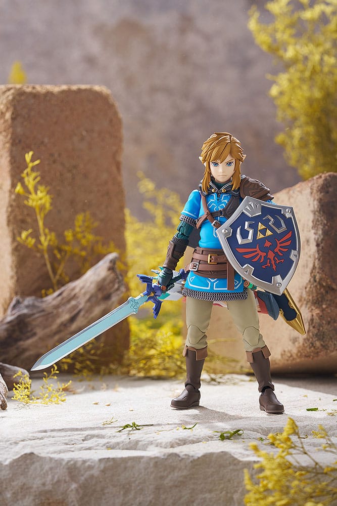 The Legend of Zelda Tears of the Kingdom Figma Actionfigur Link Tears of the Kingdom Ver. DX Edition 15 cm