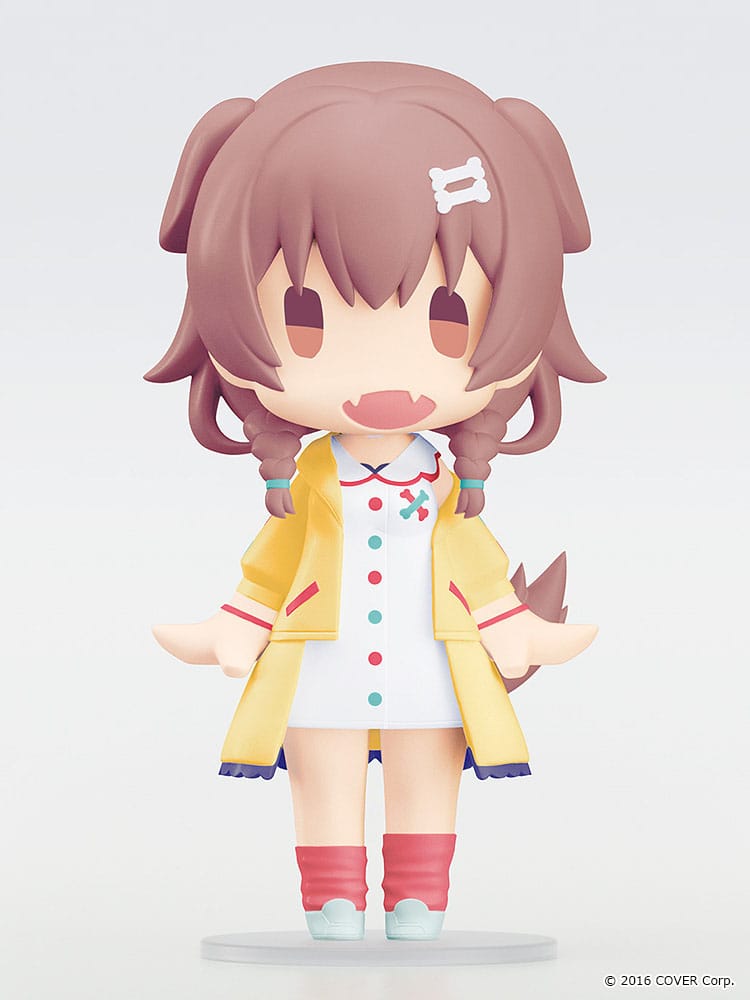 Hololive Production HELLO! GOOD SMILE Actionfigur Inugami Korone 10 cm