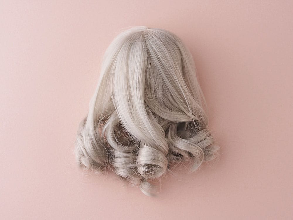 Nendoroid Doll Nendoroid More Zubehör-Set Doll Wig (One Curl/Ash Gray)