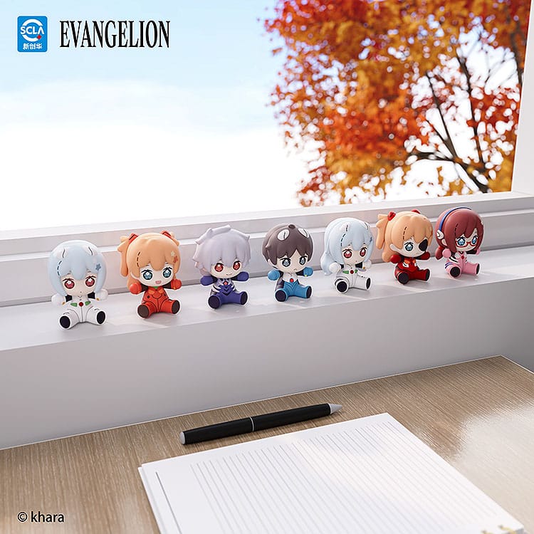 Neon Genesis Evangelion: Rebuild of Evangelion Huggy Good Smile Chibi Figur Shinji Ikari: Plugsuit Ver. 7 cm