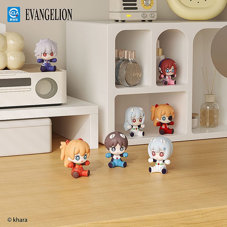 Neon Genesis Evangelion: Rebuild of Evangelion Huggy Good Smile Chibi Figur Asuka Shikinami Langley: Plugsuit Ver. 7 cm