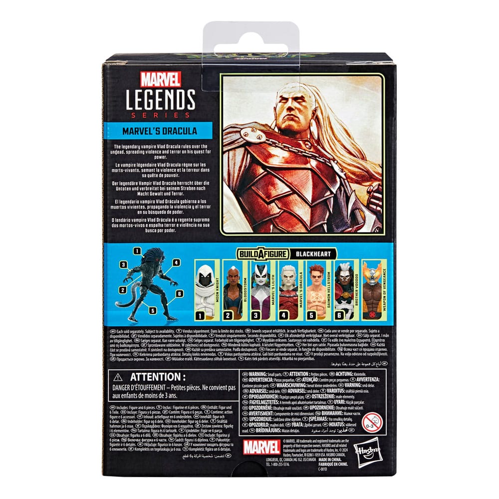 Strange Tales Marvel Legends Actionfigur Marvel's Dracula (BAF: Blackheart) 15 cm