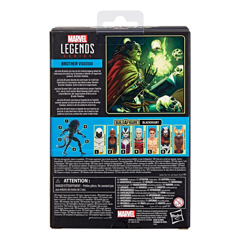 Strange Tales Marvel Legends Actionfigur Brother Voodoo (BAF: Blackheart) 15 cm