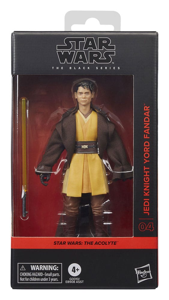 Star Wars: The Acolyte Black Series Actionfigur Jedi Knight Yord Fandar 15 cm