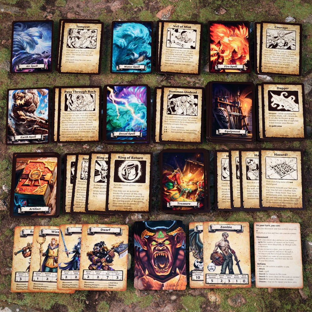 HeroQuest Brettspiel First Light *Englische Version*