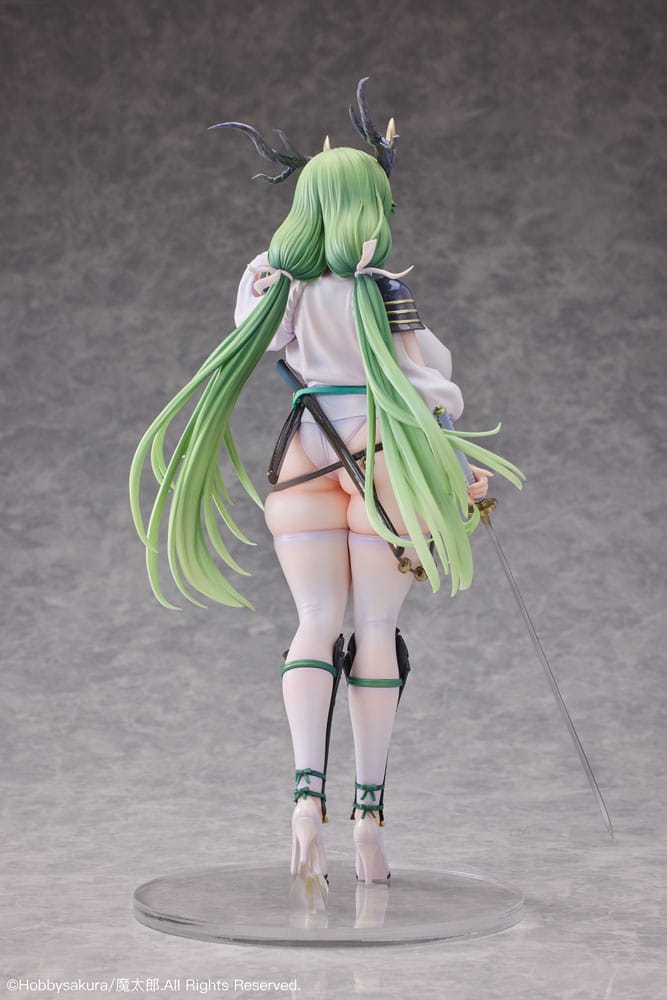 Original Character PVC Statue 1/6 Dokuganryu-chan Illustrated by Mataro 30 cm