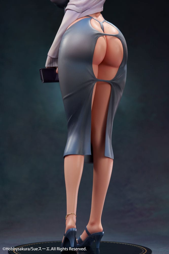 Original Character PVC Statue 1/7 Hitozuma Elf Illustration by Sue Another Color 26 cm