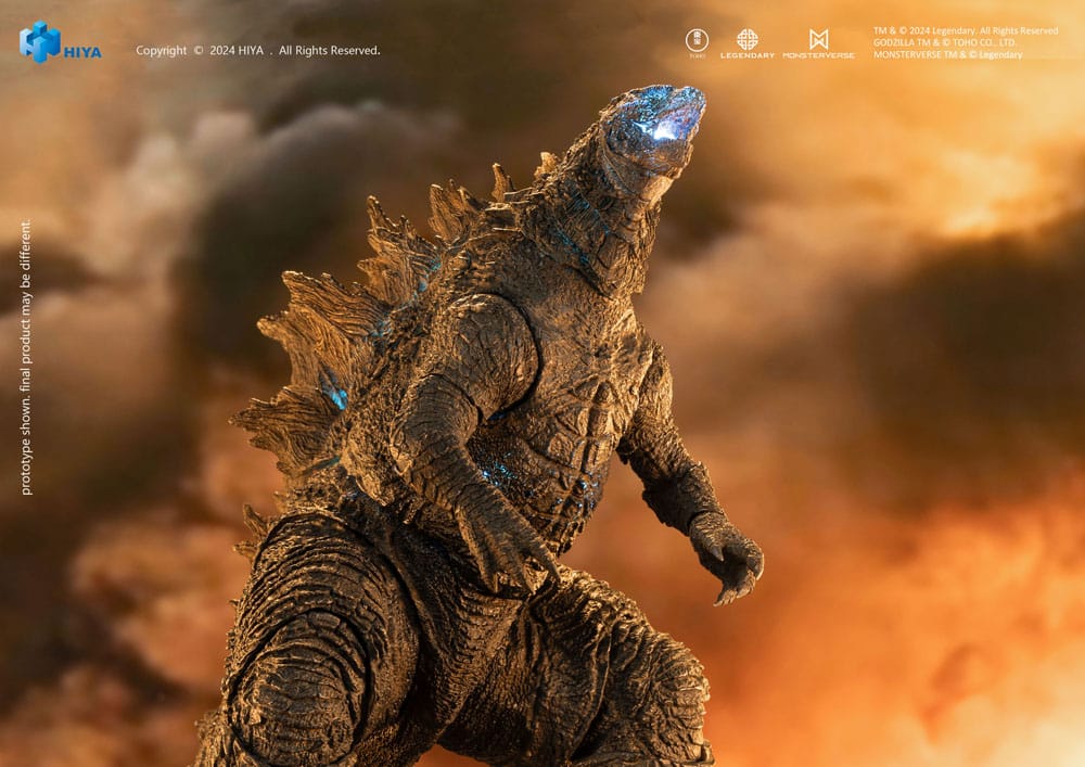 Godzilla vs. Kong 2001 Exquisite Basic+ Actionfigur Heat Ray Godzilla 18 cm