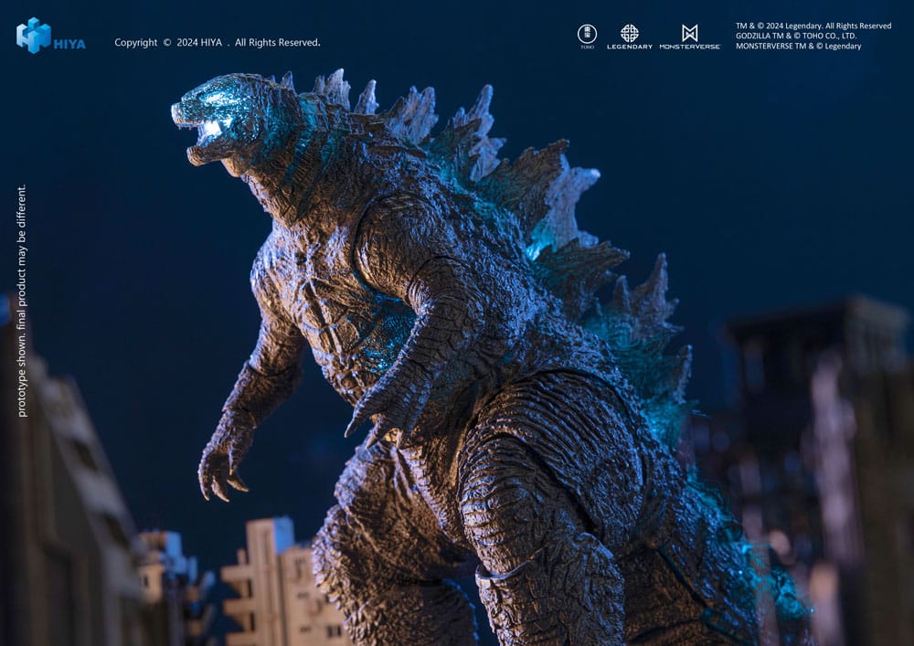 Godzilla vs. Kong 2001 Exquisite Basic+ Actionfigur Heat Ray Godzilla 18 cm