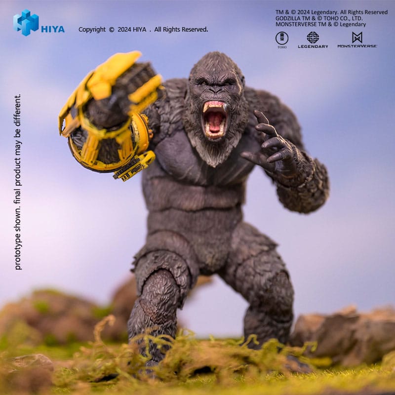 Godzilla x Kong: The New Empire Exquisite Basic Actionfigur Kong B.E.A.S.T. Glove Ver. 16 cm