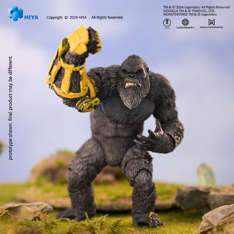 Godzilla x Kong: The New Empire Exquisite Basic Actionfigur Kong B.E.A.S.T. Glove Ver. 16 cm