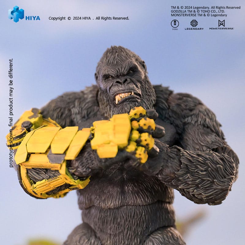 Godzilla x Kong: The New Empire Exquisite Basic Actionfigur Kong B.E.A.S.T. Glove Ver. 16 cm