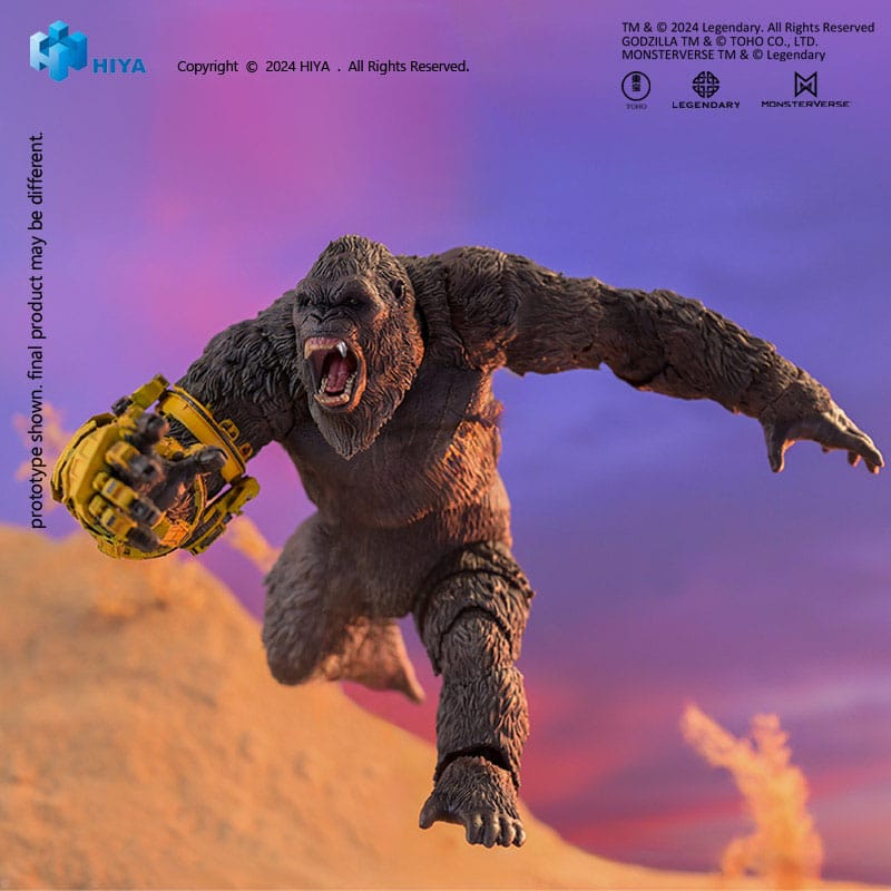 Godzilla x Kong: The New Empire Exquisite Basic Actionfigur Kong B.E.A.S.T. Glove Ver. 16 cm