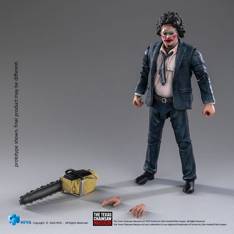 Texas Chainsaw Massacre (1974) Exquisite Mini Actionfigur 1/18 LeatherFace - Pretty Woman Mask 11 cm