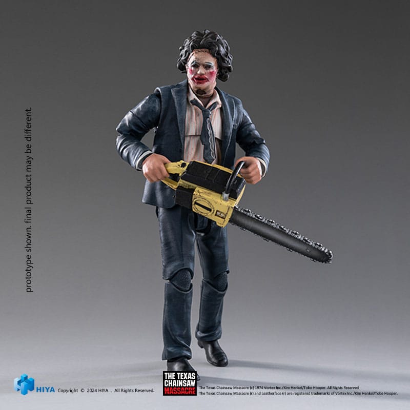 Texas Chainsaw Massacre (1974) Exquisite Mini Actionfigur 1/18 LeatherFace - Pretty Woman Mask 11 cm