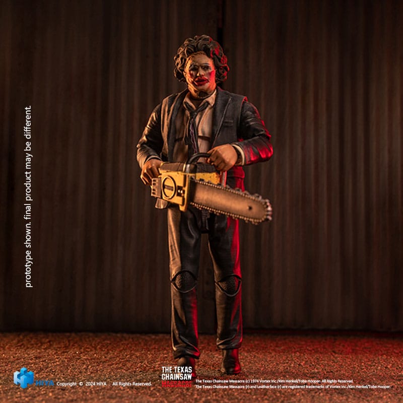 Texas Chainsaw Massacre (1974) Exquisite Mini Actionfigur 1/18 LeatherFace - Pretty Woman Mask 11 cm