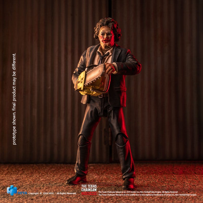 Texas Chainsaw Massacre (1974) Exquisite Mini Actionfigur 1/18 LeatherFace - Pretty Woman Mask 11 cm